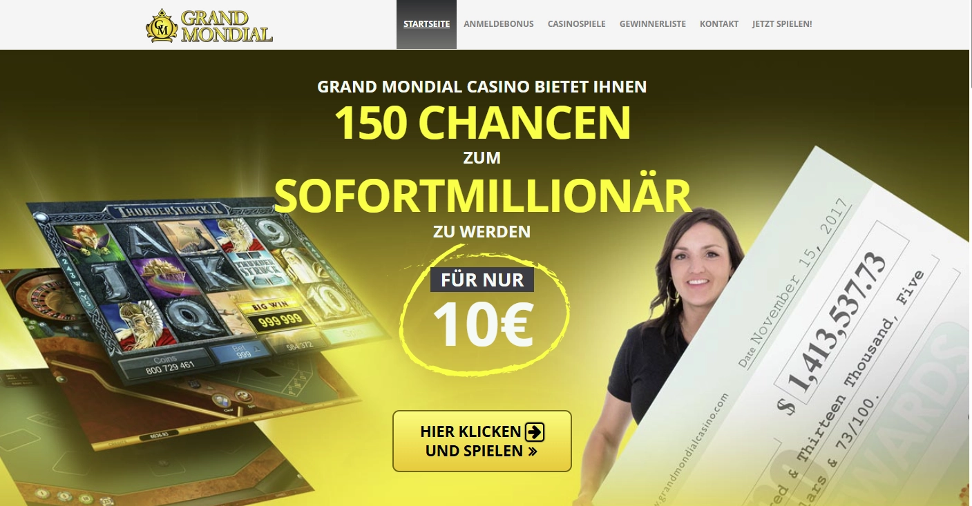 Innenansicht der Grand Mondial Casino Lobby